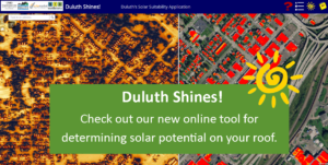 Duluth Shines! Solar Map