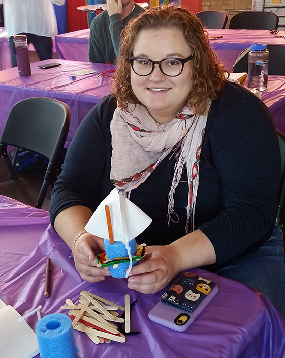 AmeriCorps VISTA at the Duluth Children's museum, Marissa Major