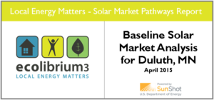 Baseline Solar Market Analysis for Duluth, MN