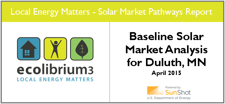 Baseline Solar Market Analysis for Duluth, Minnesota graphic