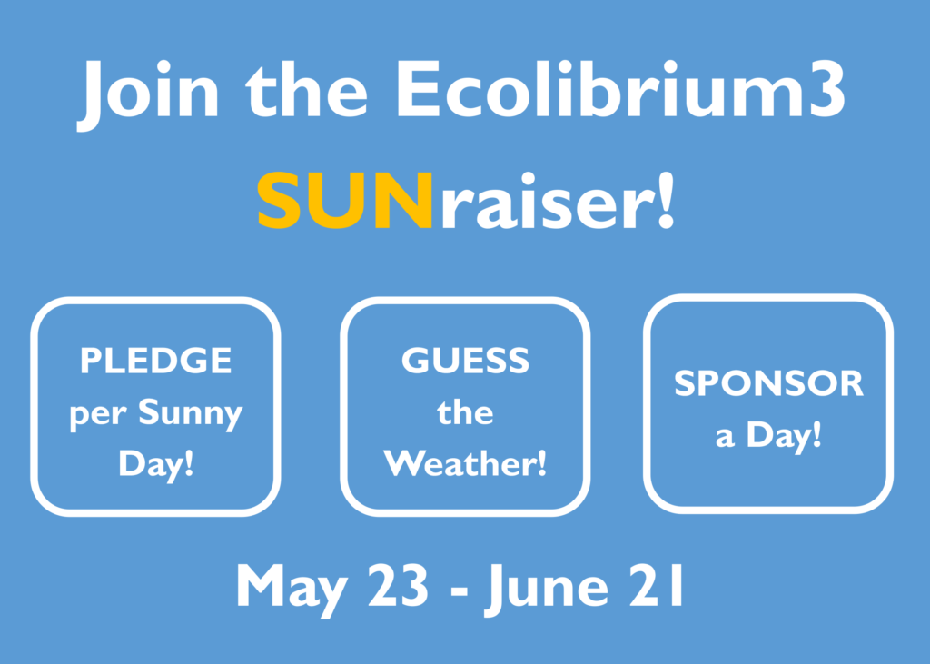 Join the Ecolibrium3 Sunraiser graphic
