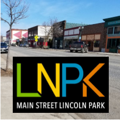 LNPK logo over West Superior Street