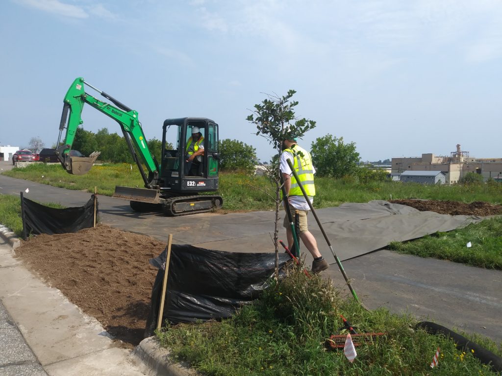 Wolf Track Breaks Ground