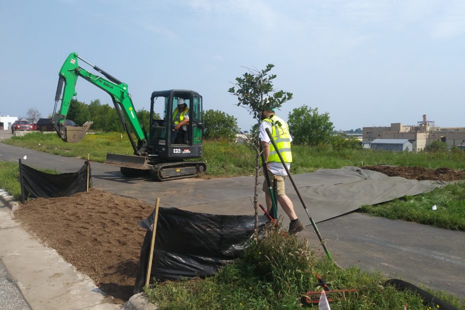 Wolf Track Breaks Ground