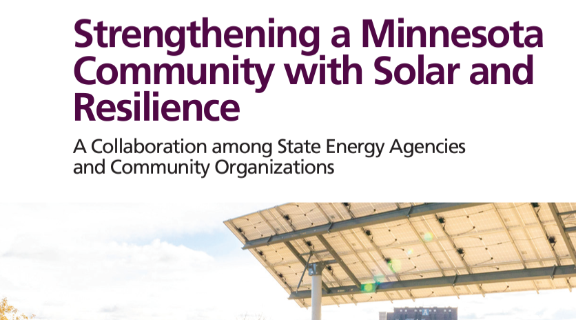 Strengthening a Minnesota Community with Solar and Resilience