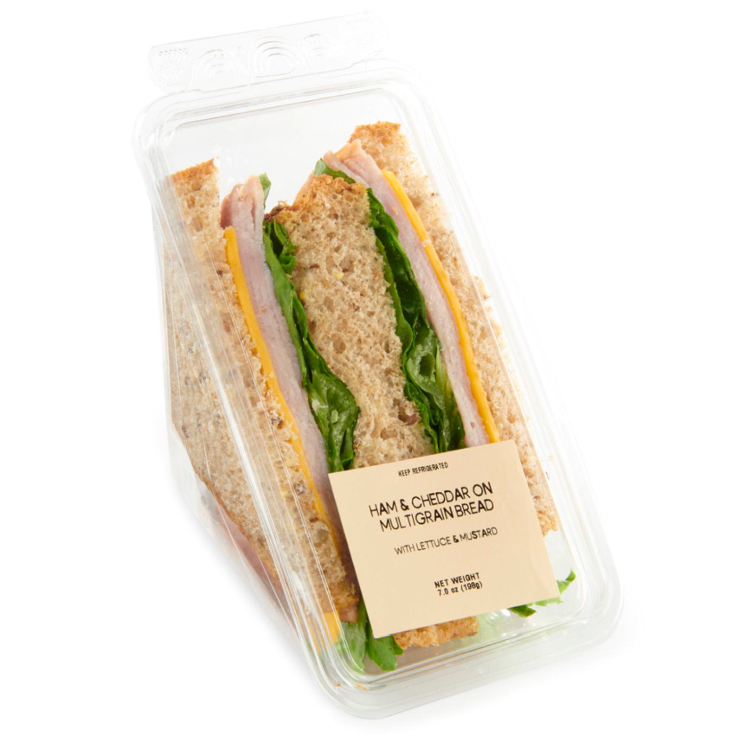 Ham and Cheddar Sandwich