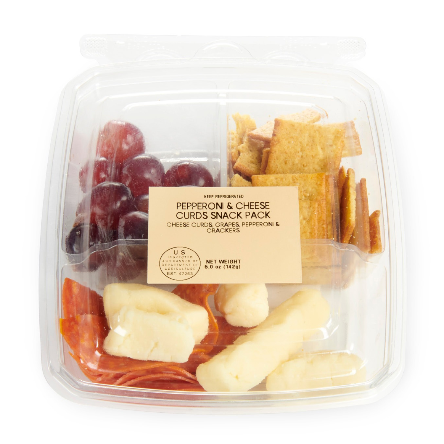 Pepperoni Cheese Curds Snack Pack