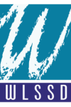 official logo of the Western Lake Superior Sanitation District, a white cursive letter w on a teal field with the letters WLSSD across the bottom